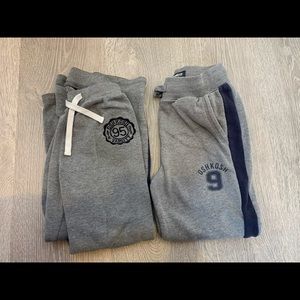 Oshkosh Boys Sweatpants Lot 2 pair gray size 7